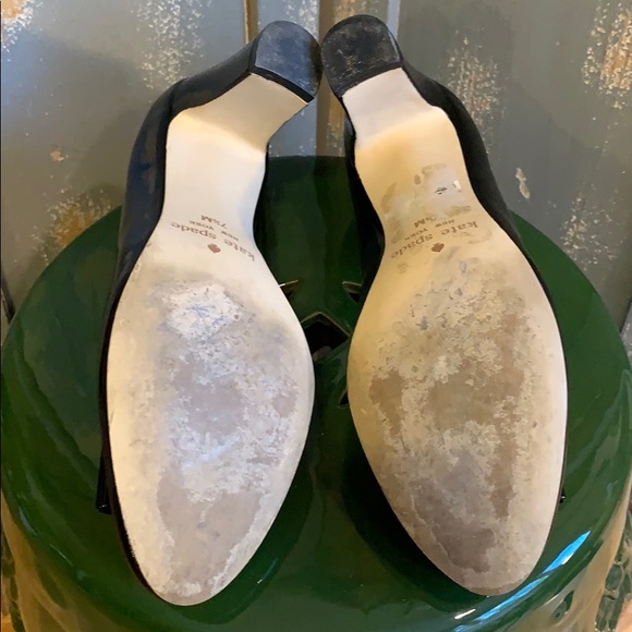 Kate Spade Patent Bow Chunky Heels🤩 - Picture 9 of 11